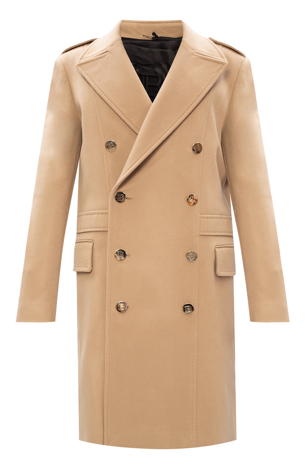 Balmain hot sale cashmere coat